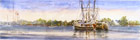 Marie Natale Watercolor Boats