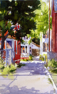 Marie Natale Alleyway Shadows