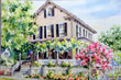 Marie Natale Watercolor Houses